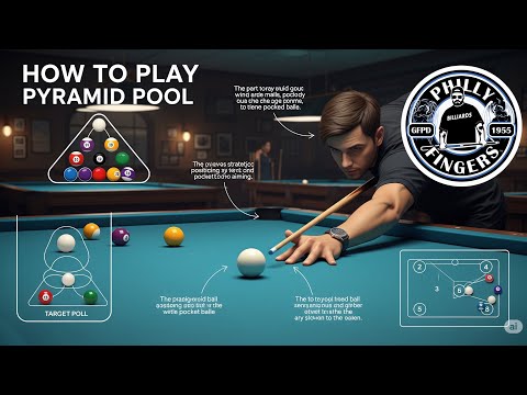 How to play Pyramid Pool? #bca #billiards #howto