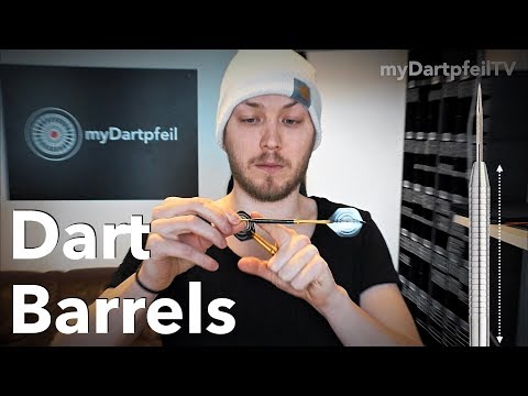 Dart Barrel: Gewichte, Grips und Formen│Tutorial zu Dart Barrels Arten - myDartpfeil