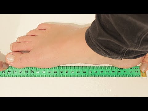 So messen Sie Ihren Fuß richtig aus